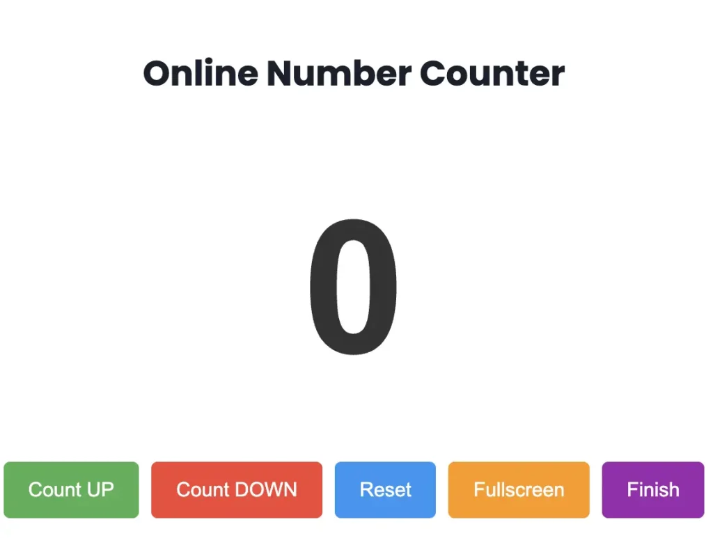 Countdown Timer - Free Minute & Hour Timers for Every Need 14 Online Number Counter
