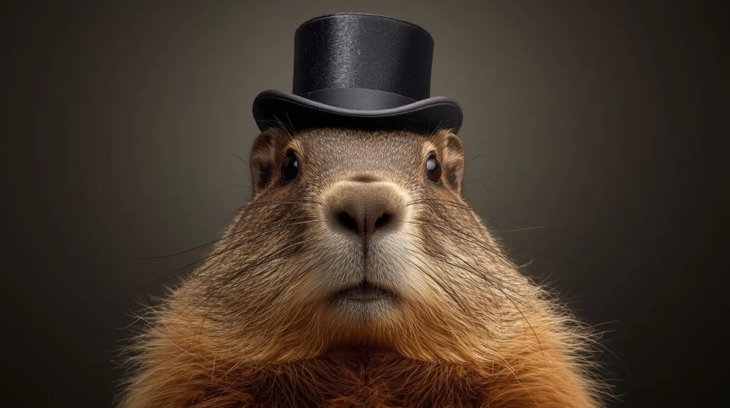 Punxsutawney Phil the groundhog, America's most famous weather-forecasting groundhog